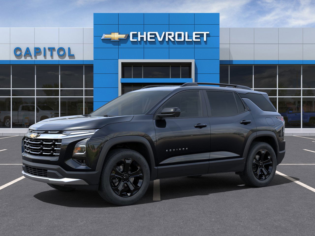 New 2025 Mosaic Black Metallic Chevrolet LT image 2