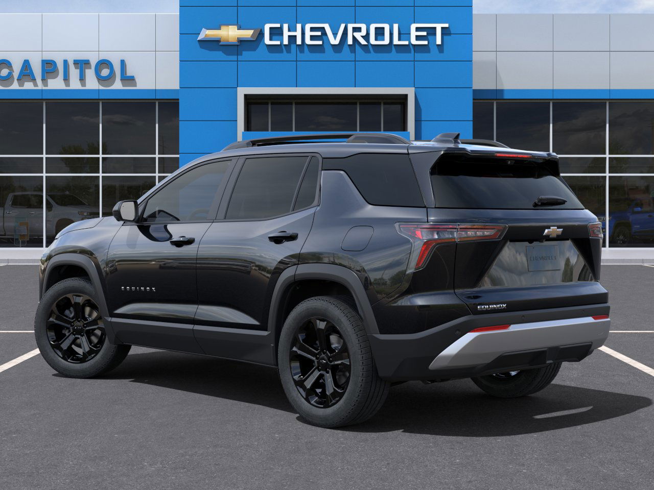 New 2025 Mosaic Black Metallic Chevrolet LT image 3