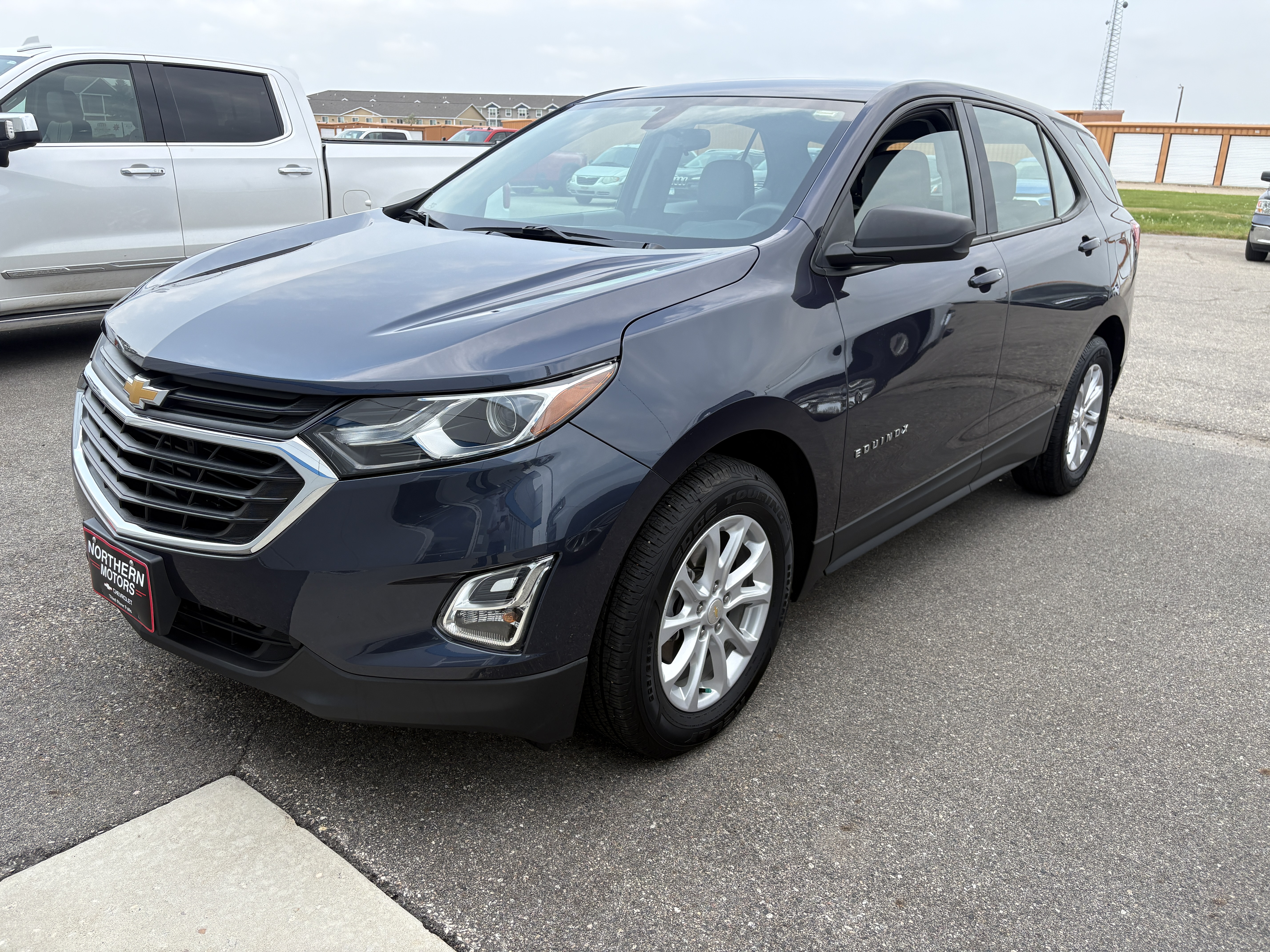 Used 2019 Chevrolet Equinox LS with VIN 3GNAXHEV7KL224771 for sale in Thief River Falls, Minnesota