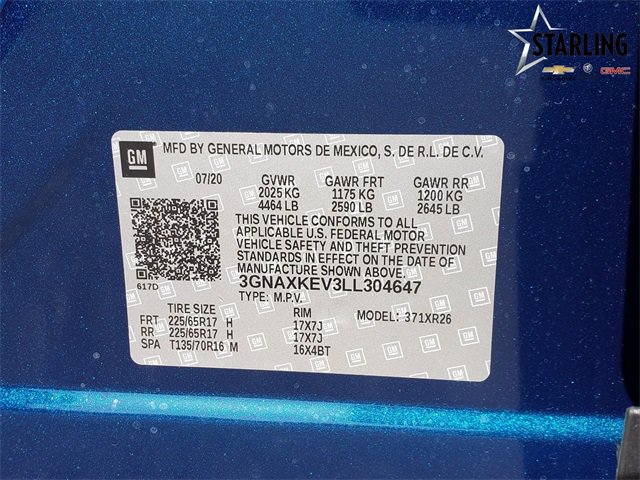 New 2020 Chevrolet Equinox LT