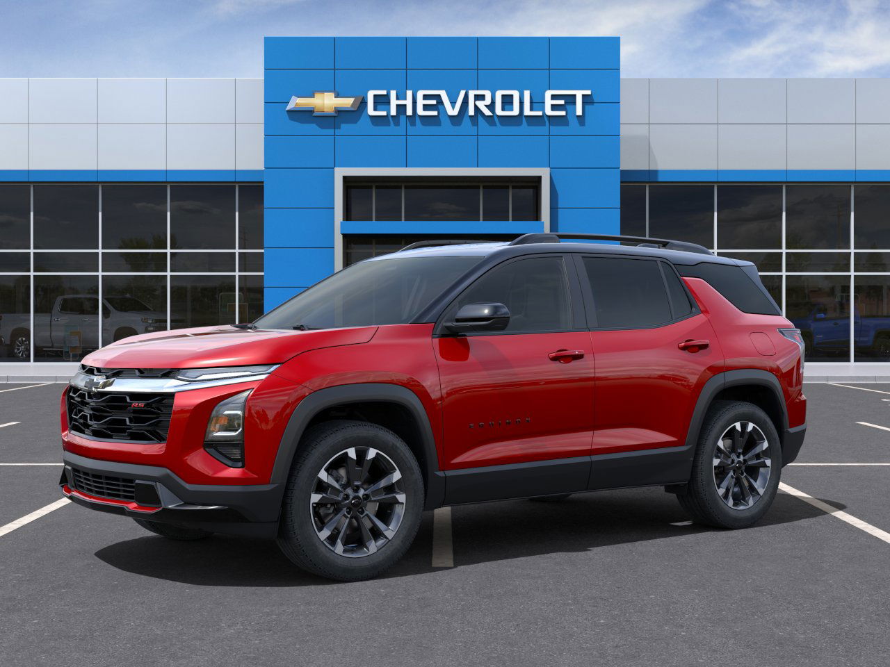 New 2025 Radiant Red Tintcoat Chevrolet RS image 2