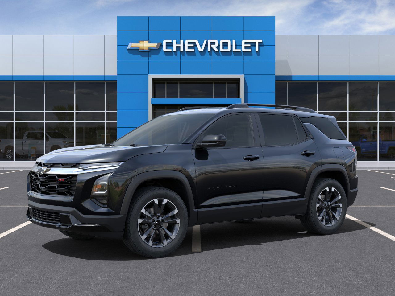 New 2025 Mosaic Black Metallic Chevrolet RS image 2