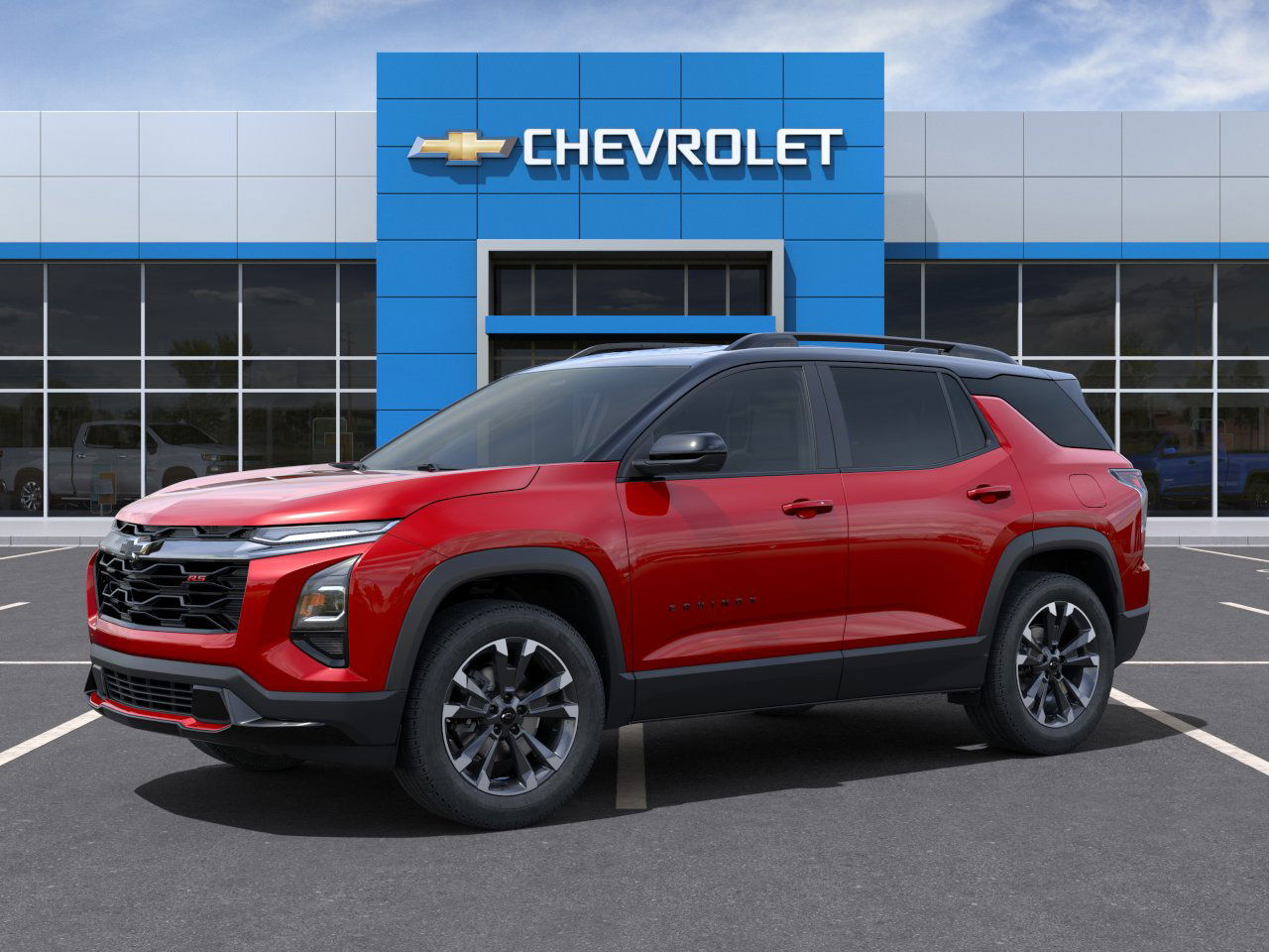 New 2025 Radiant Red Tintcoat Chevrolet RS image 2