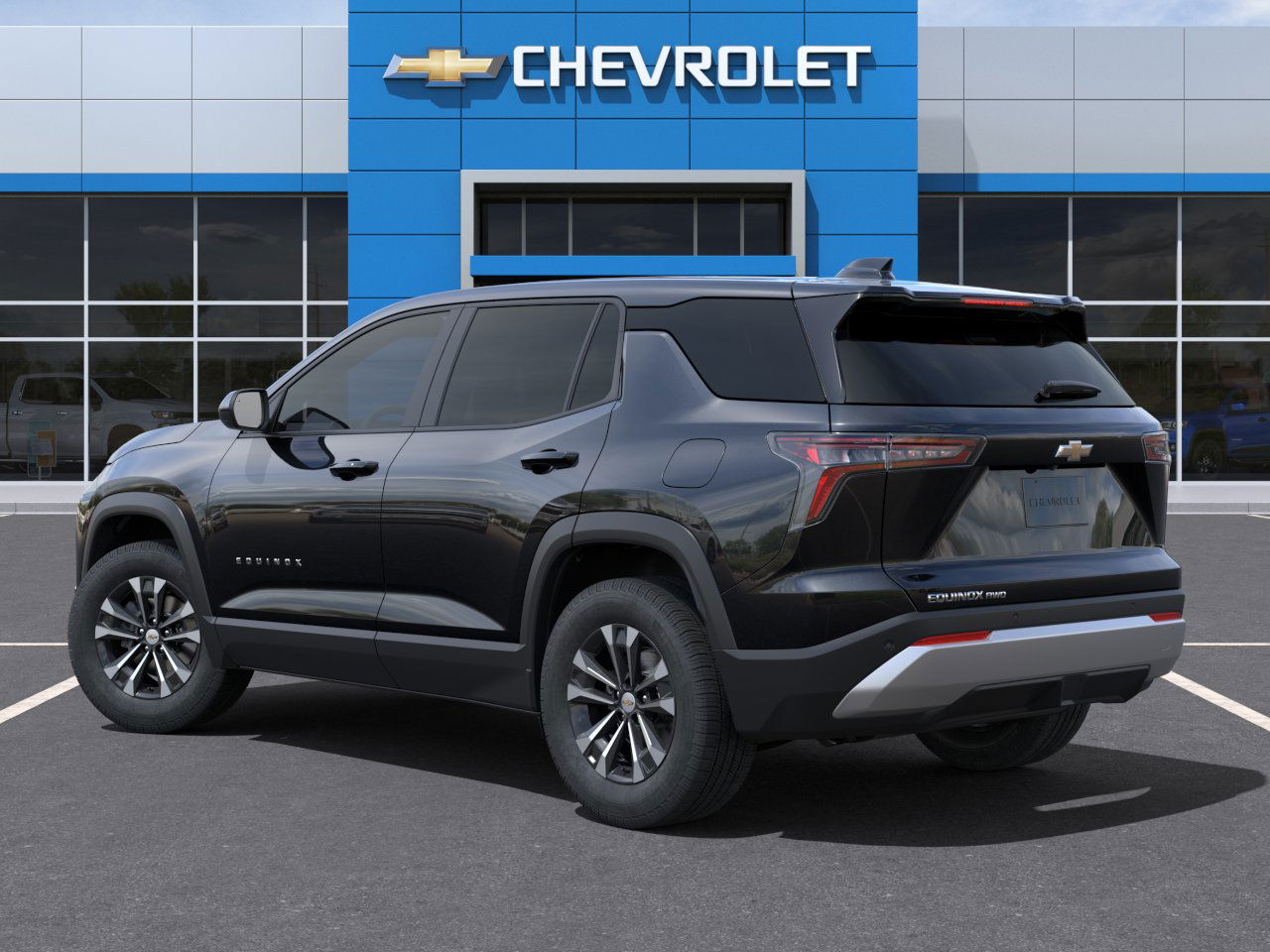 New 2025 Mosaic Black Metallic Chevrolet LT image 3