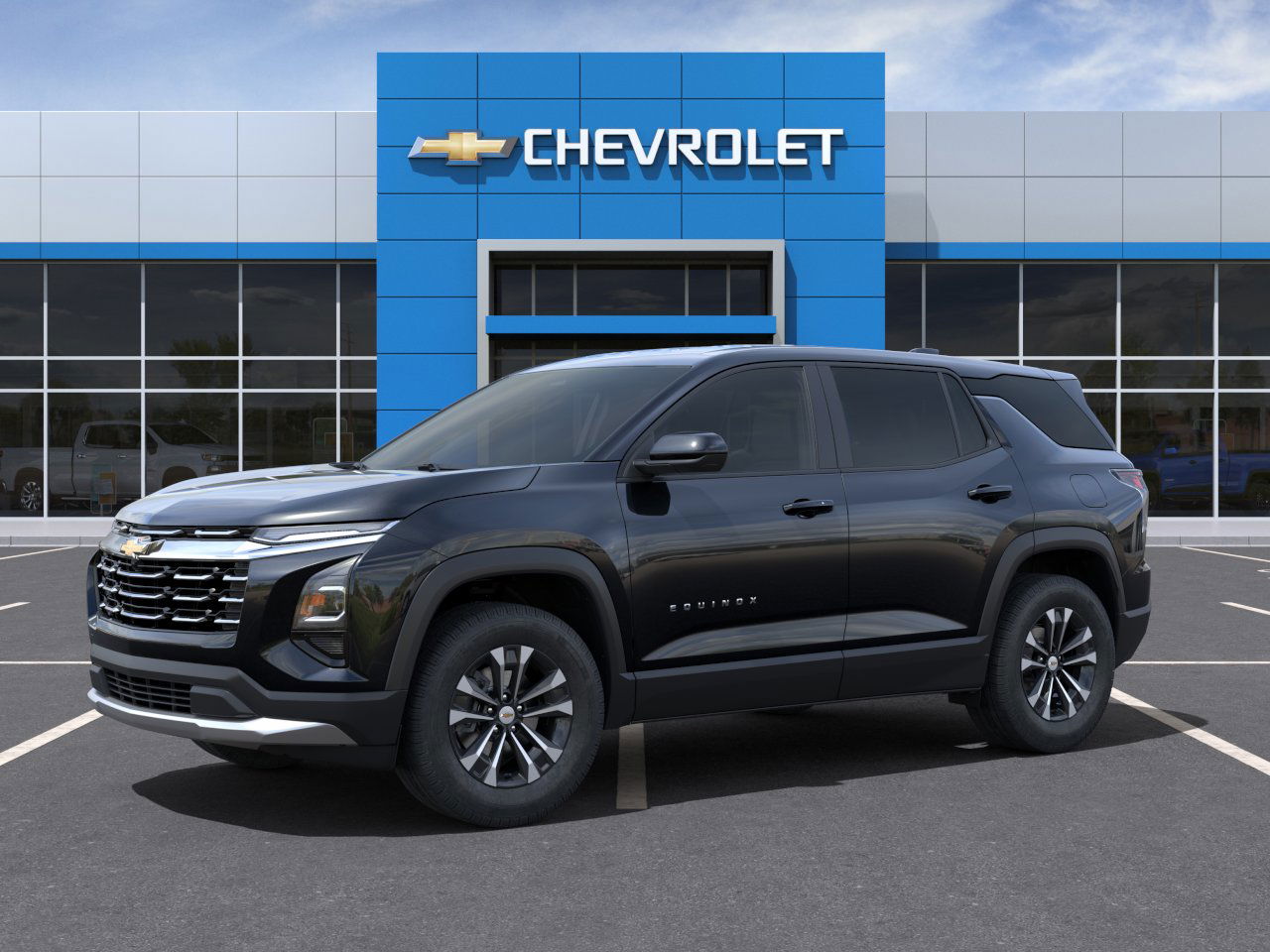 New 2025 Mosaic Black Metallic Chevrolet LT image 2