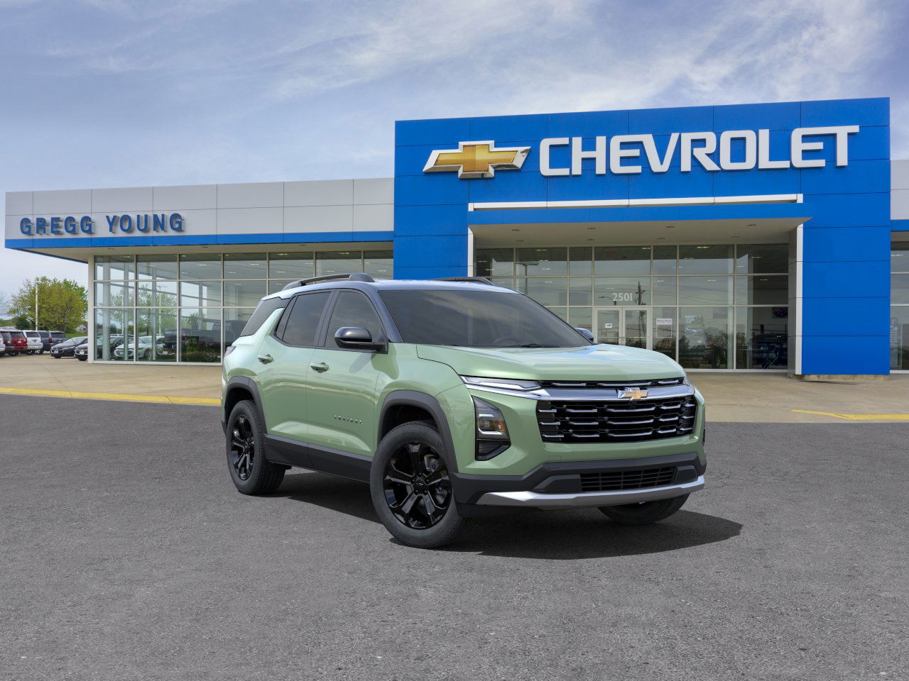 New 2025 Chevrolet Equinox LT SUV Cacti Green for Sale in Omaha