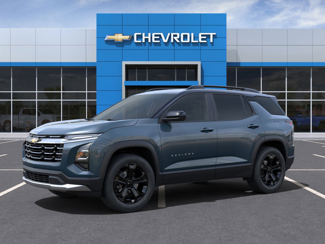 New 2025 Lakeshore Blue Metallic Chevrolet LT image 2