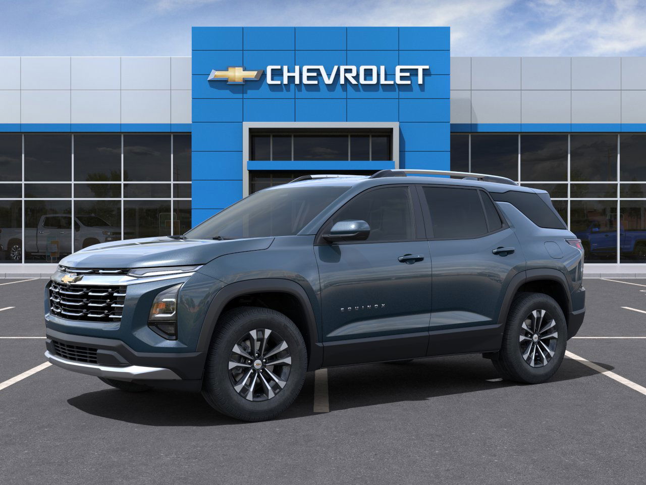 New 2025 Lakeshore Blue Metallic Chevrolet LT image 2