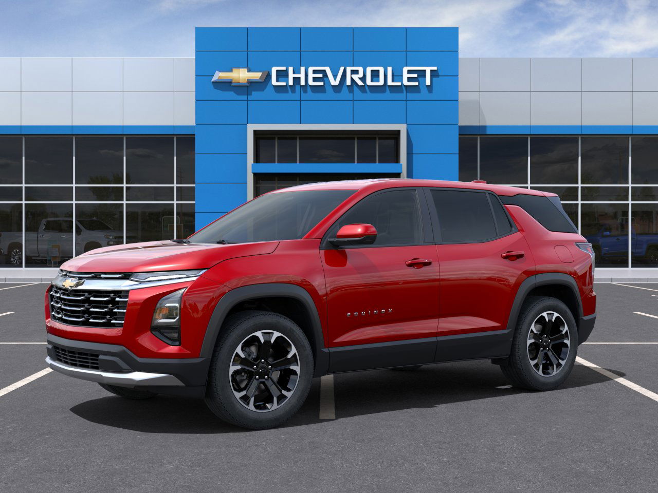 New 2025 Radiant Red Tintcoat Chevrolet LT image 2