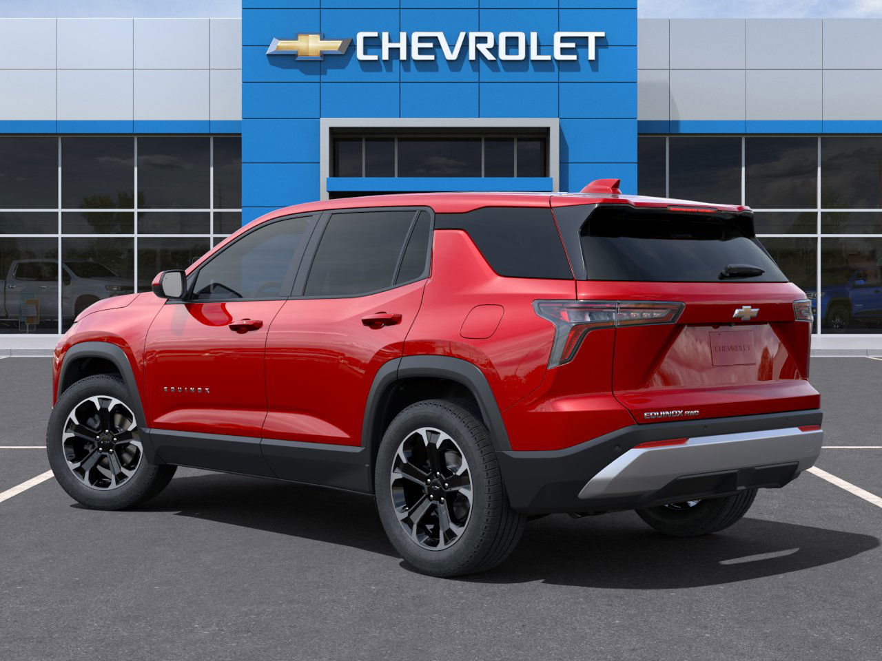 New 2025 Radiant Red Tintcoat Chevrolet LT image 3