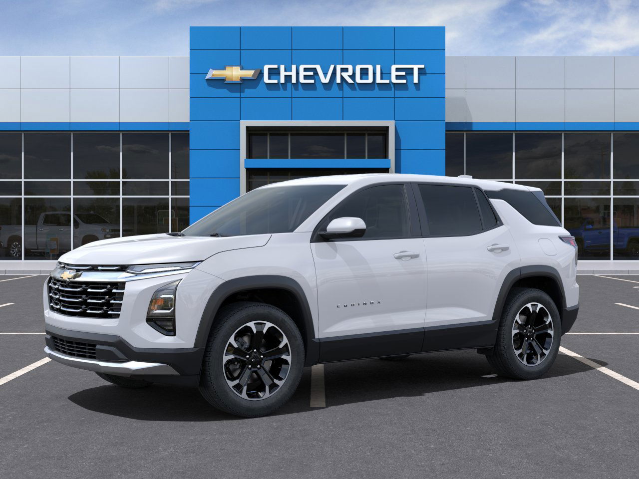 New 2025 Summit White Chevrolet LT image 2
