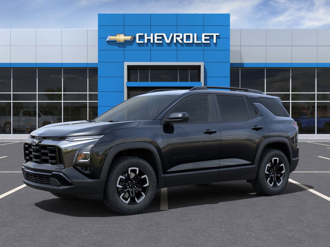 New 2025 Mosaic Black Metallic Chevrolet ACTIV image 2