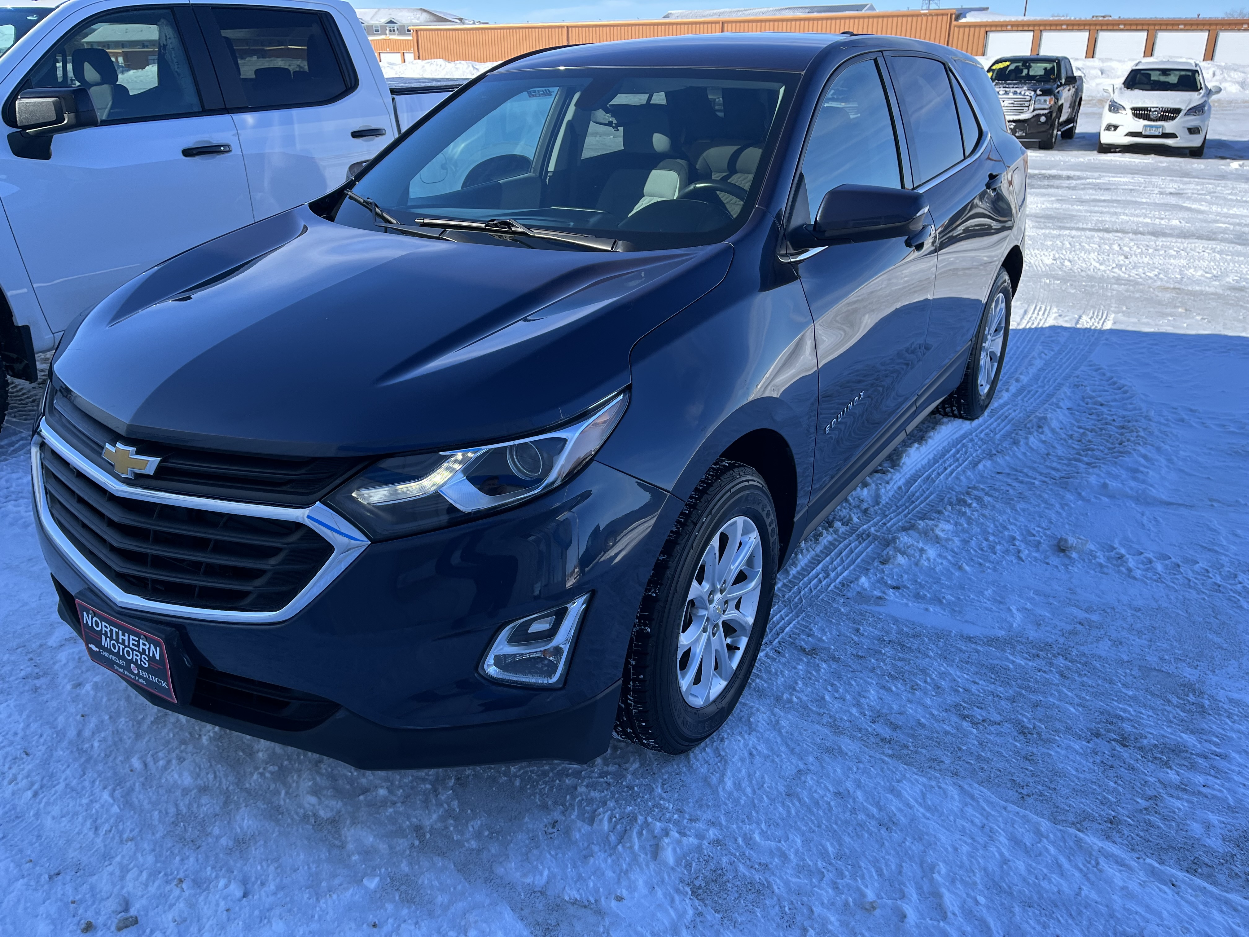 Used 2018 Chevrolet Equinox LT with VIN 3GNAXSEV7JS555383 for sale in Thief River Falls, Minnesota