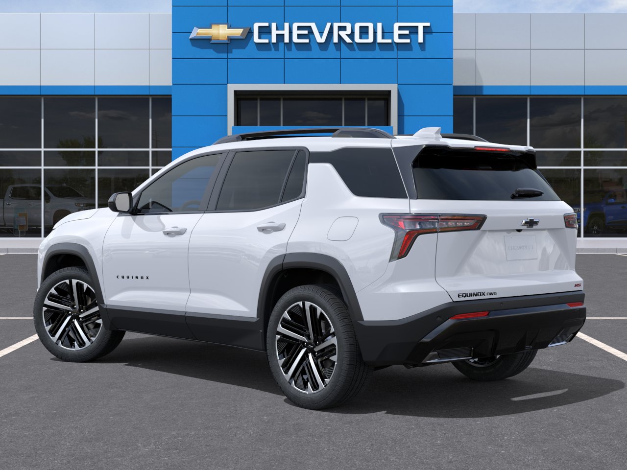 New 2027 Polar White Tricoat Chevrolet RS image 3