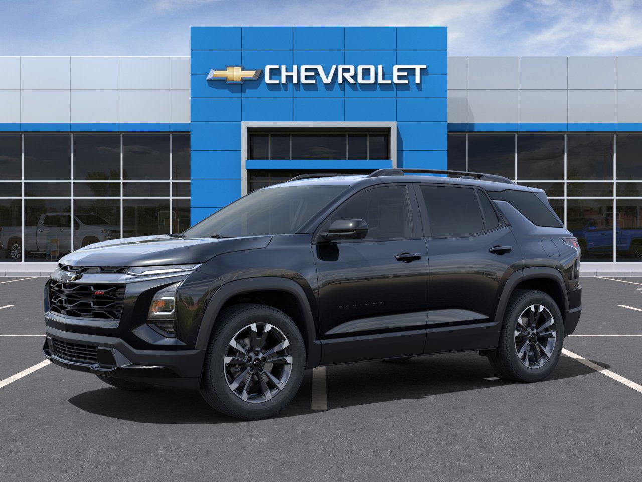 New 2025 Mosaic Black Metallic Chevrolet RS image 2