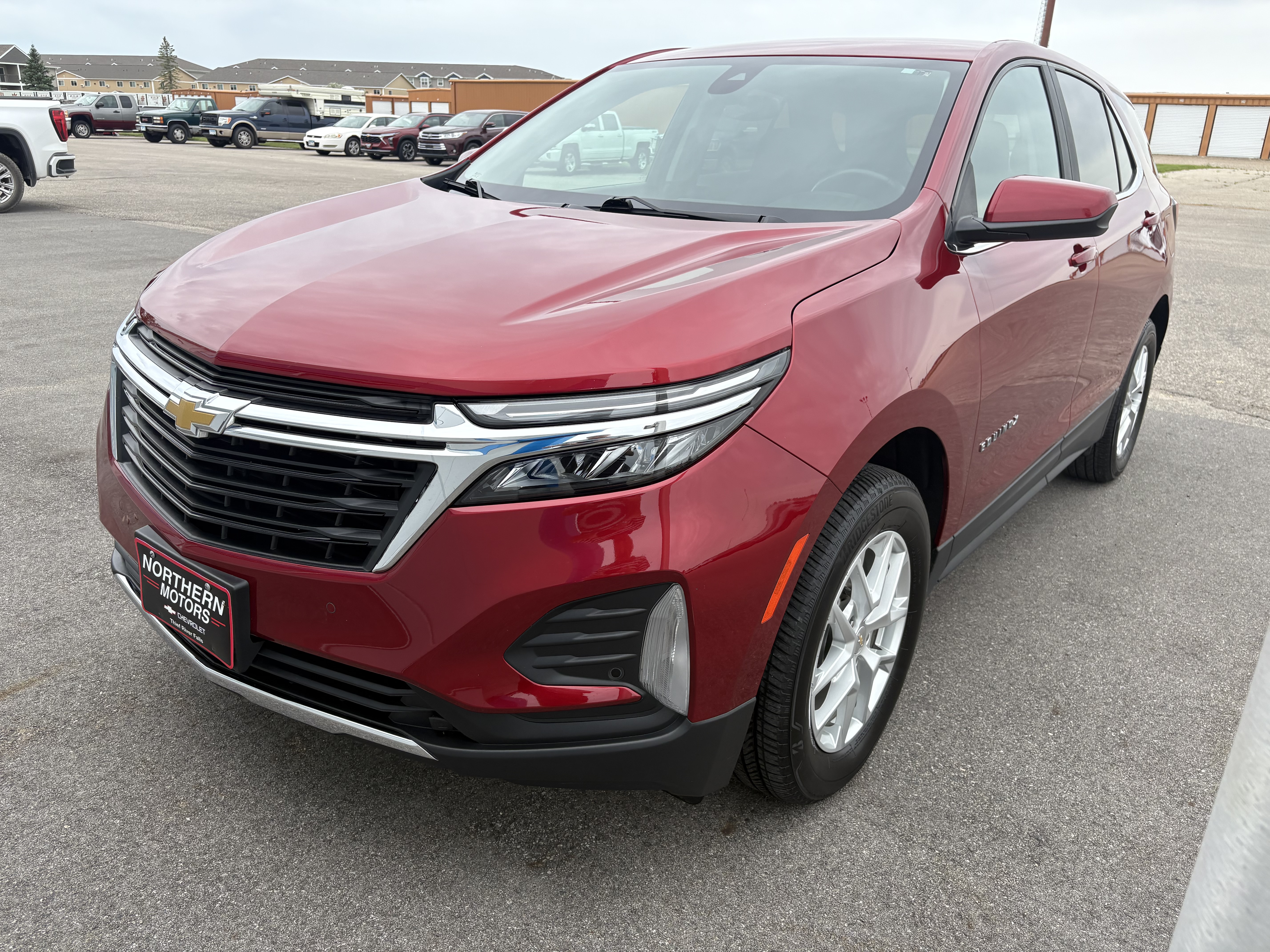Used 2023 Chevrolet Equinox LT with VIN 3GNAXUEG2PL233721 for sale in Thief River Falls, Minnesota