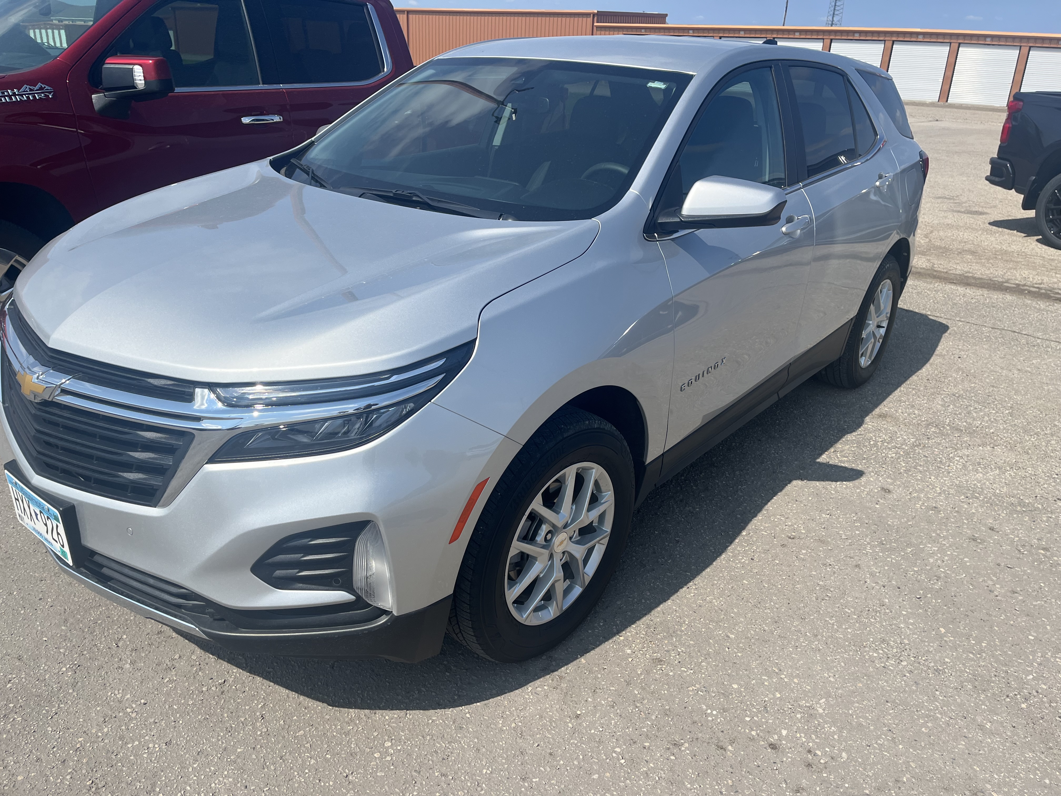 Used 2022 Chevrolet Equinox LT with VIN 3GNAXUEV0NL231767 for sale in Thief River Falls, Minnesota