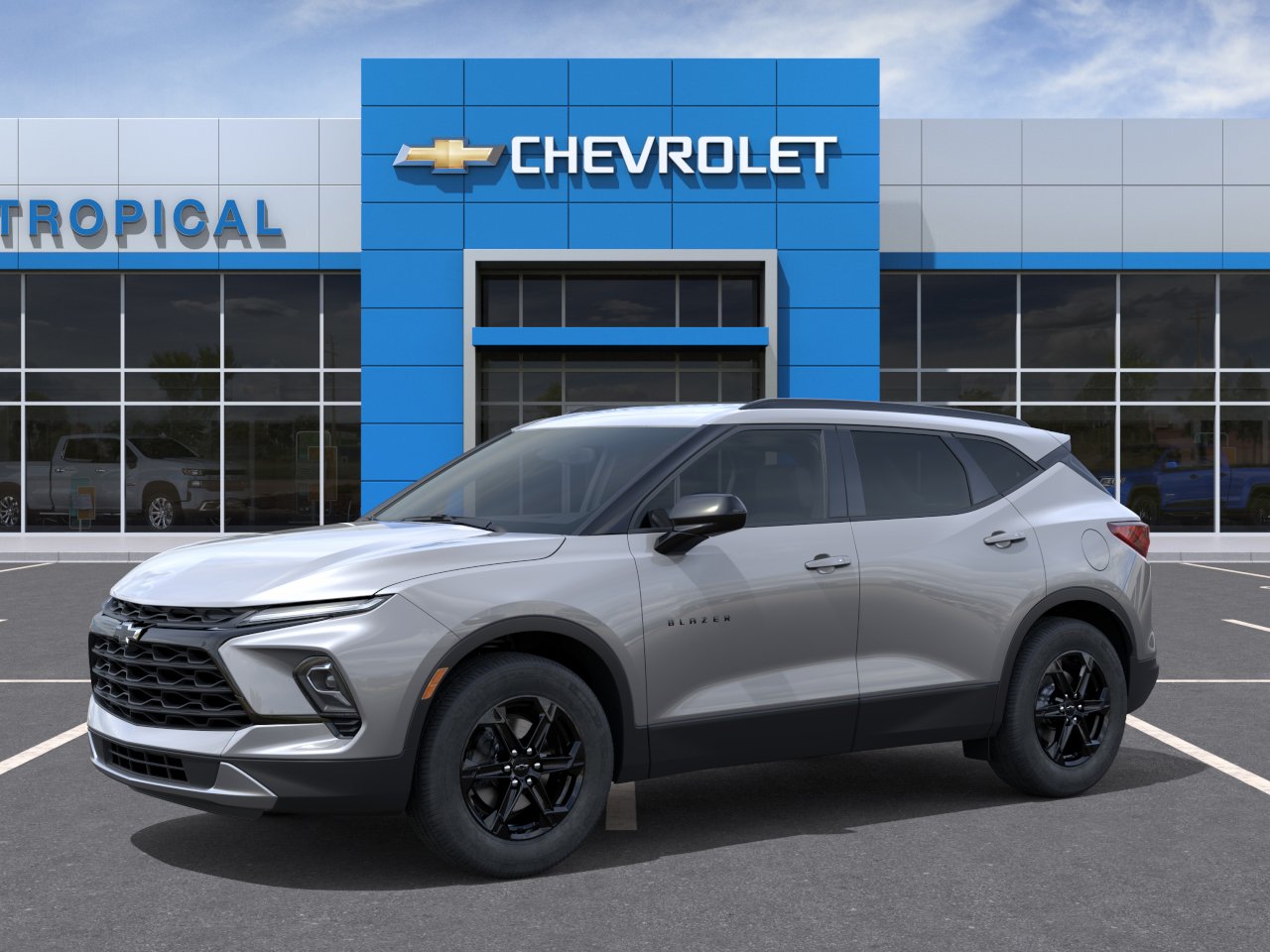 New 2026 Sterling Gray Metallic Chevrolet 2LT image 2