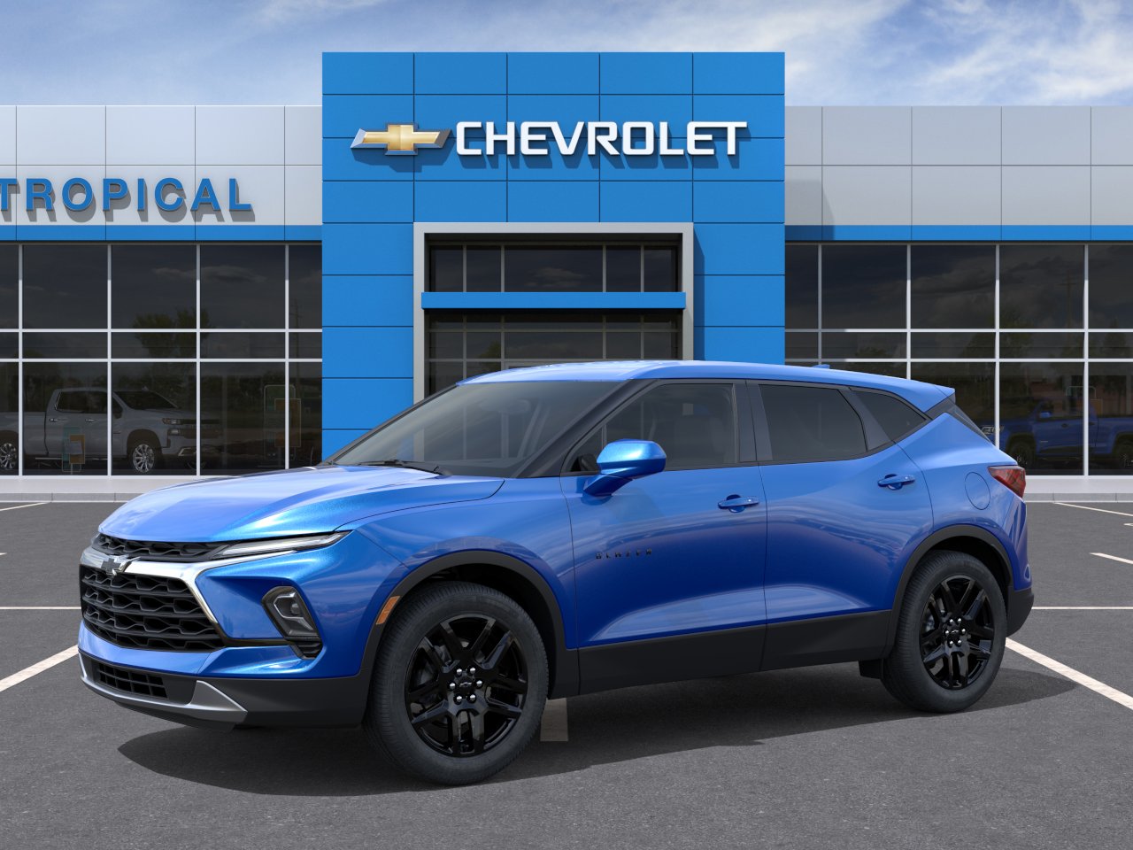 New 2026 Riptide Blue Metallic Chevrolet 2LT image 2