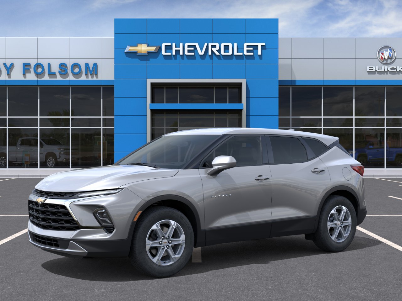 New 2026 Sterling Gray Metallic Chevrolet 2LT image 2