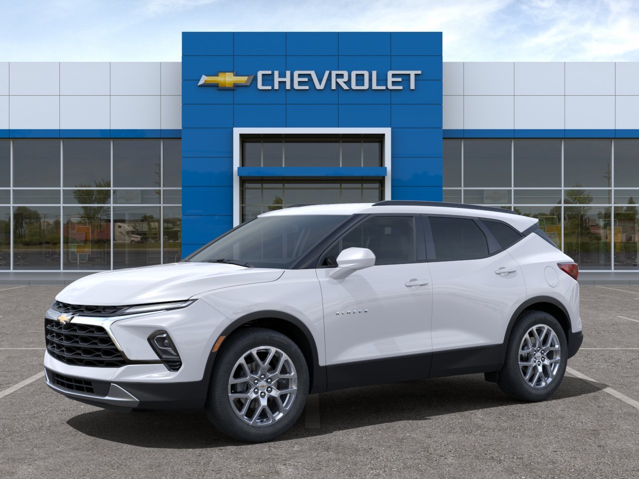 New 2024 Summit White Chevrolet 2LT image 2