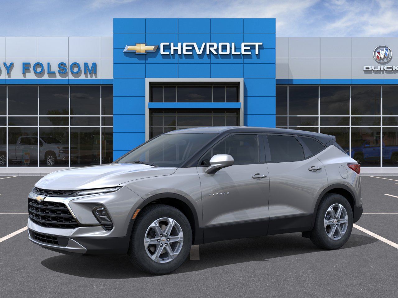 New 2026 Sterling Gray Metallic Chevrolet 2LT image 2