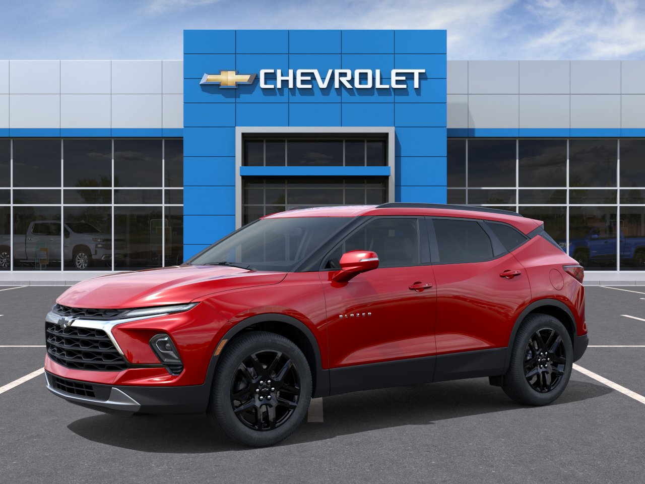 New 2026 Radiant Red Tintcoat Chevrolet 3LT image 2