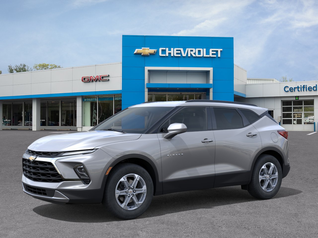 New 2026 Sterling Gray Metallic Chevrolet 2LT image 2