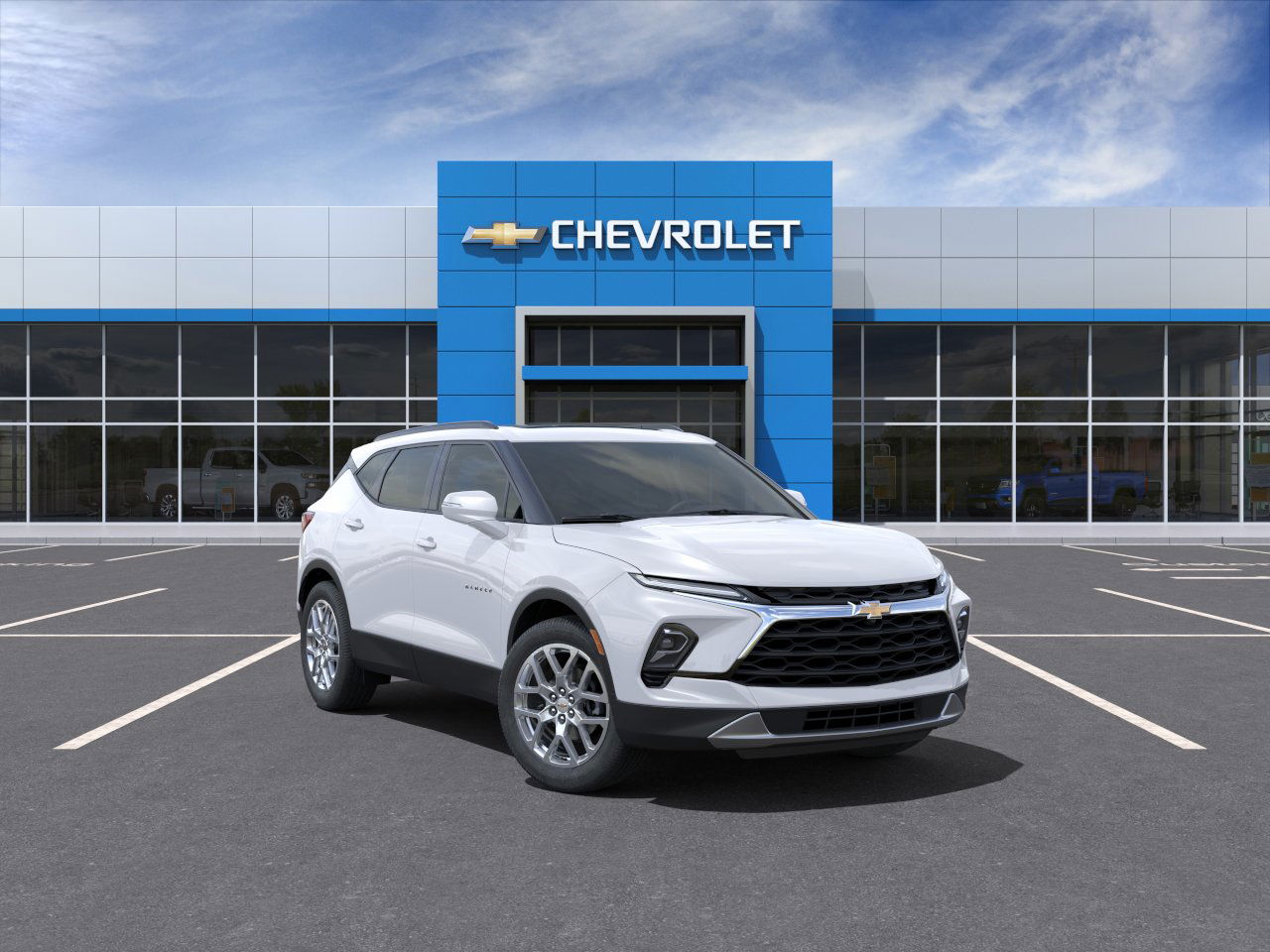 Used 2024 Chevrolet Blazer 3LT with VIN 3GNKBJRS2RS159841 for sale in Merrillville, IN