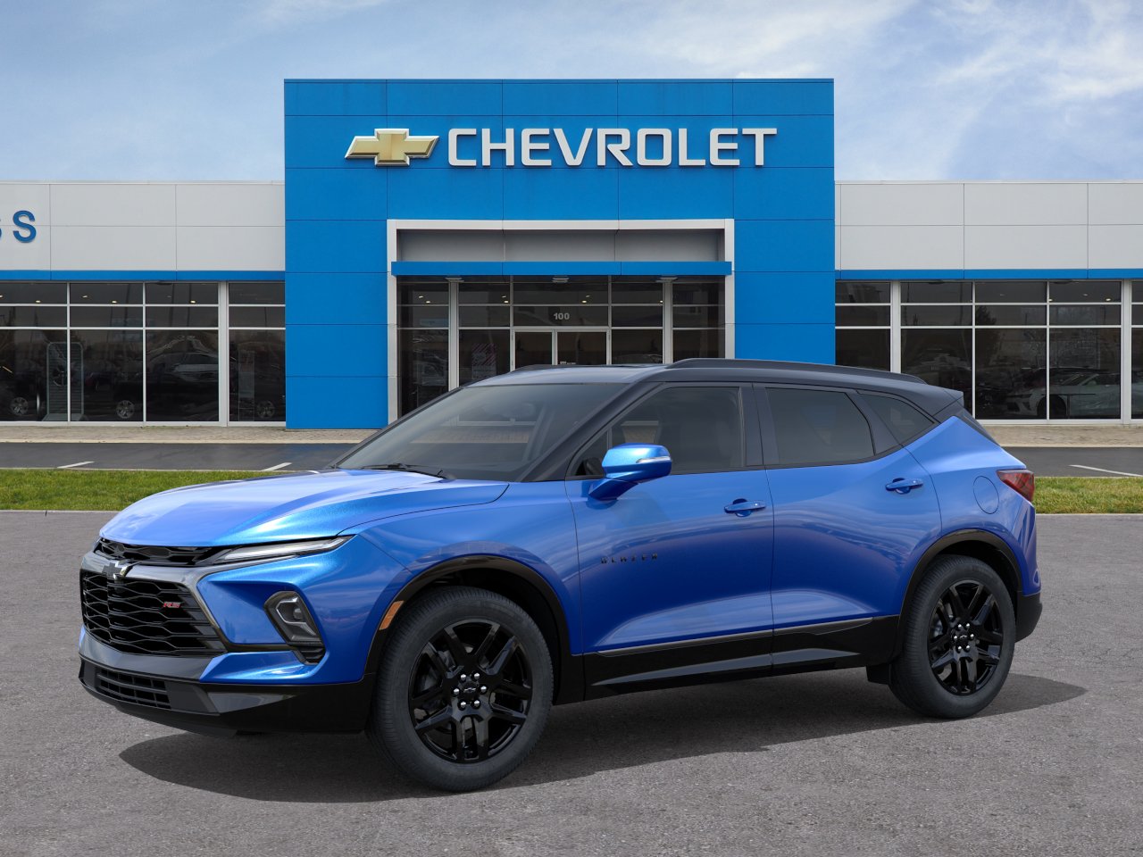 New 2026 Riptide Blue Metallic Chevrolet RS image 2