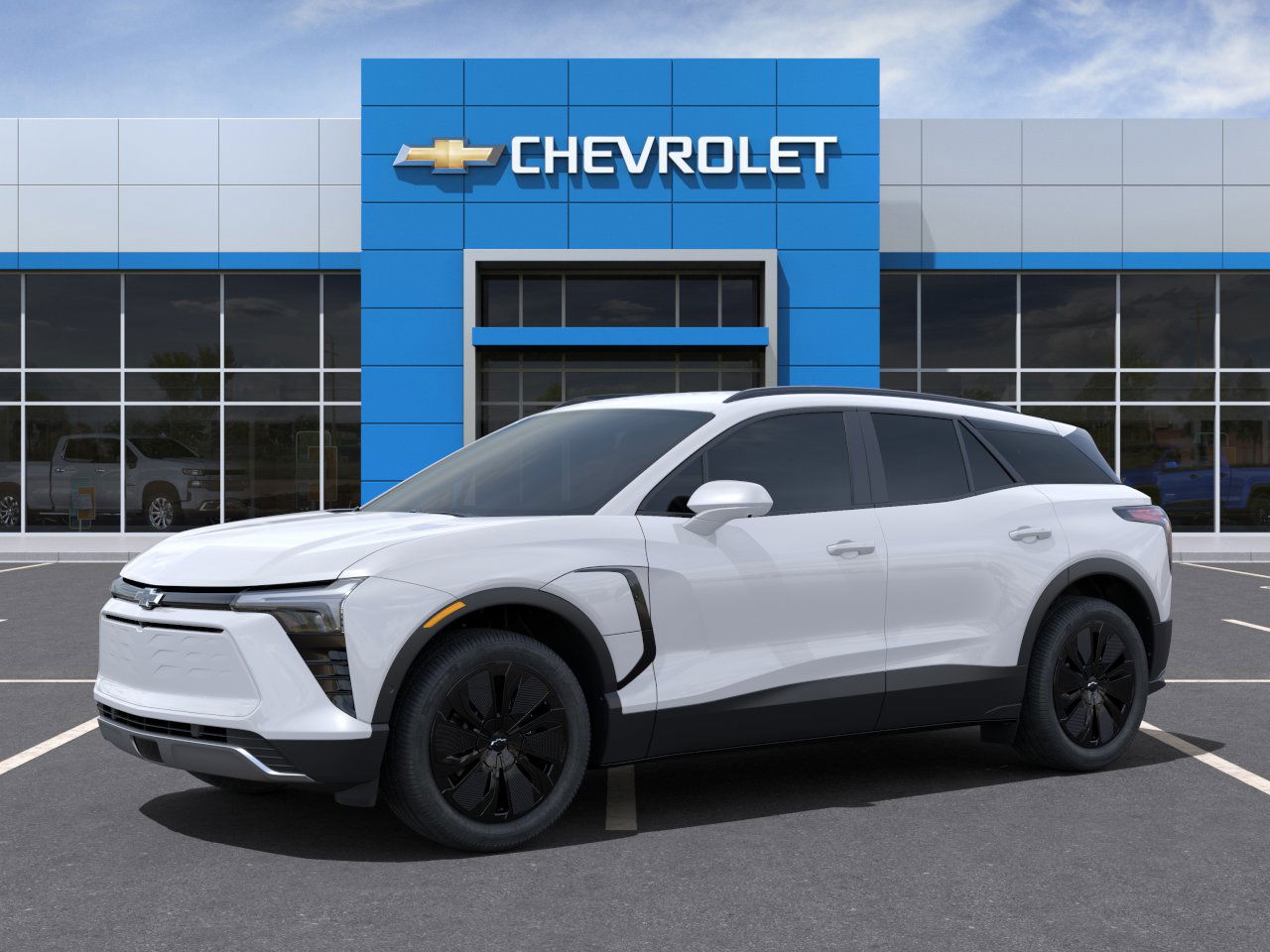 New 2025 Summit White Chevrolet LT image 2