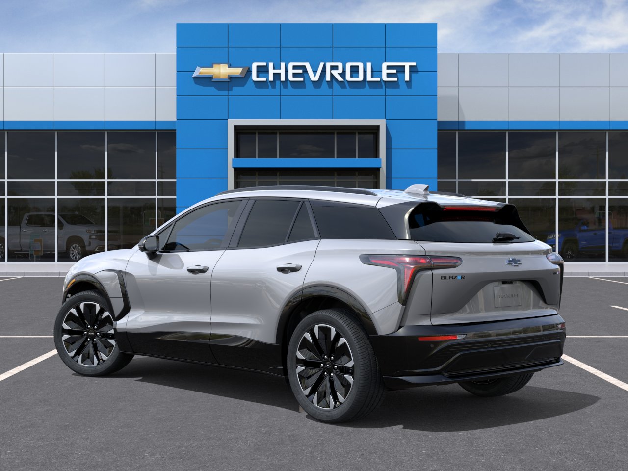 Used 2024 Sterling Gray Metallic Chevrolet RS image 3