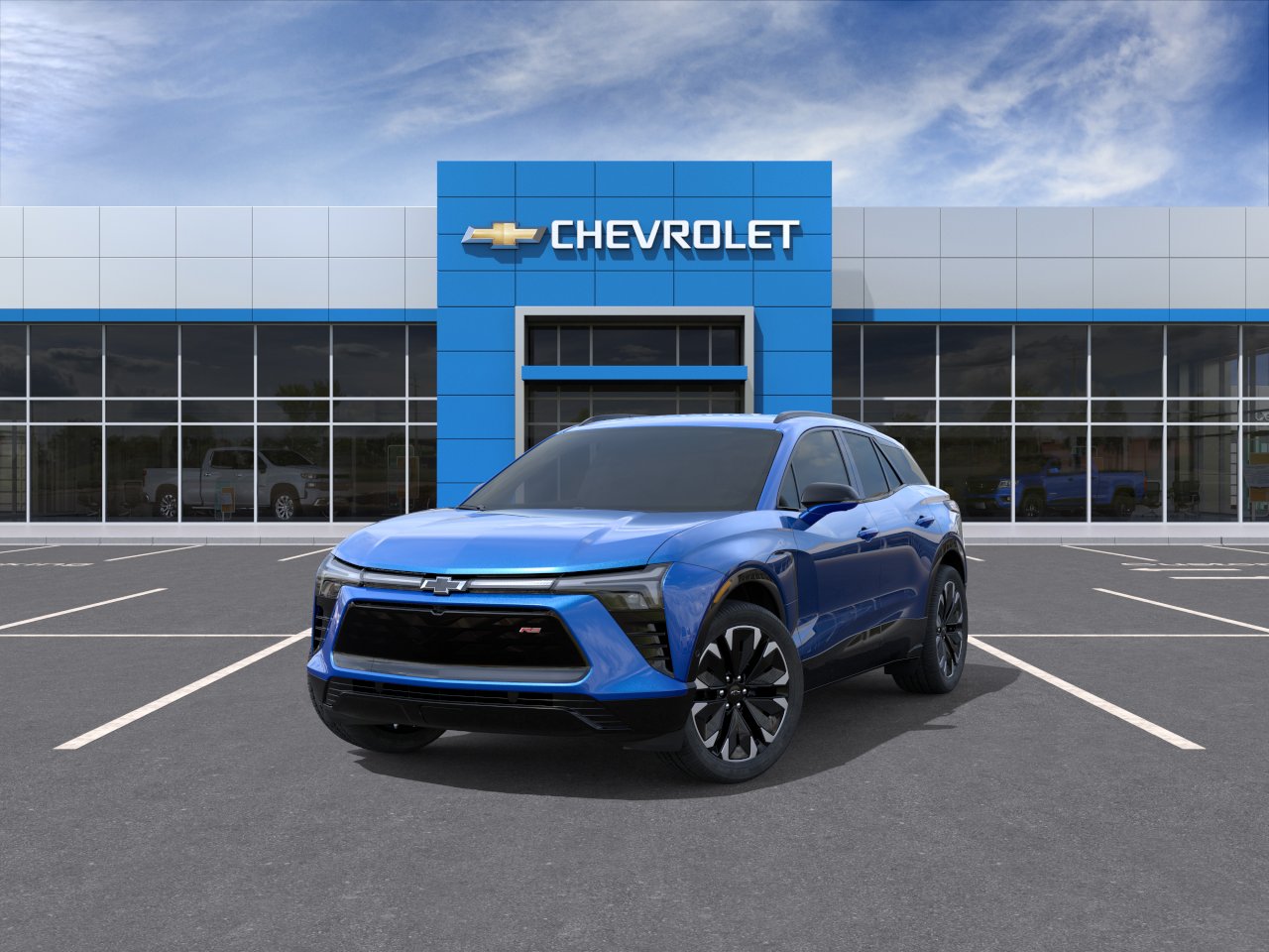Used 2024 Riptide Blue Metallic Chevrolet RS image 8