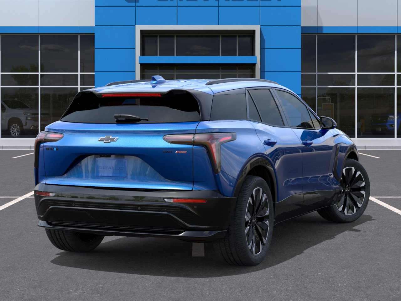 Used 2024 Riptide Blue Metallic Chevrolet RS image 4