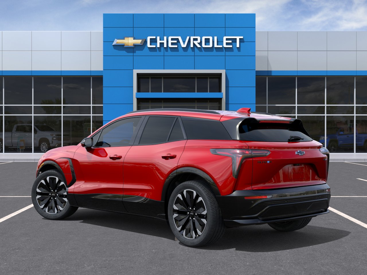 Used 2024 Radiant Red Tintcoat Chevrolet RS image 14