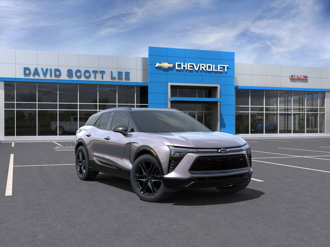 Galaxy Gray Metallic 2025 Chevrolet Blazer EV RS RWD SUV / Crossover Front-Wheel Drive Automatic
