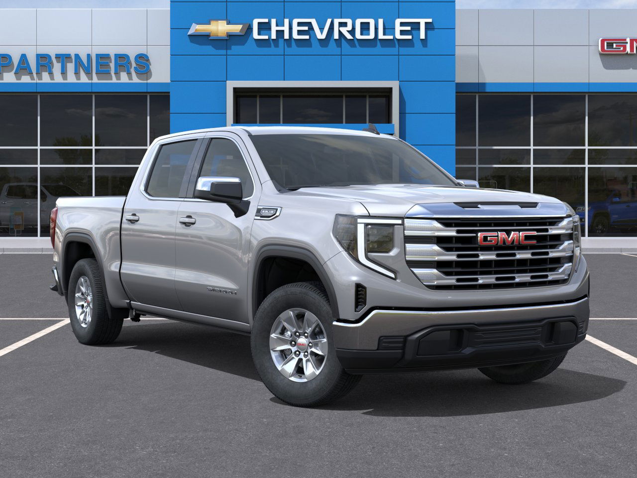 New 2026 Sterling Metallic GMC SLE image 25
