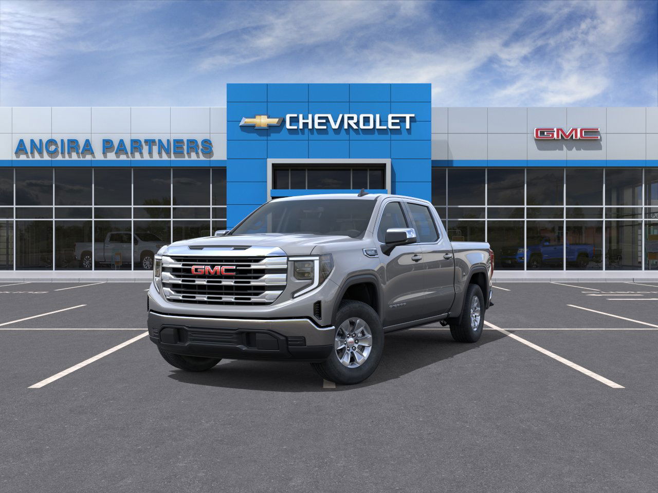New 2026 Sterling Metallic GMC SLE image 32
