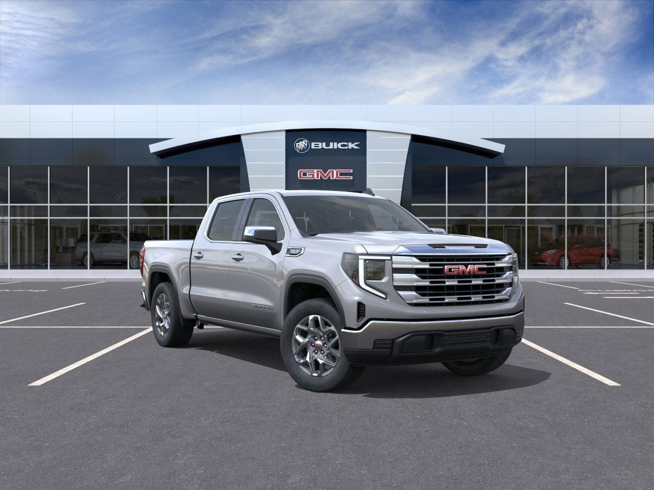 New 2026 Sterling Metallic GMC SLE image 25