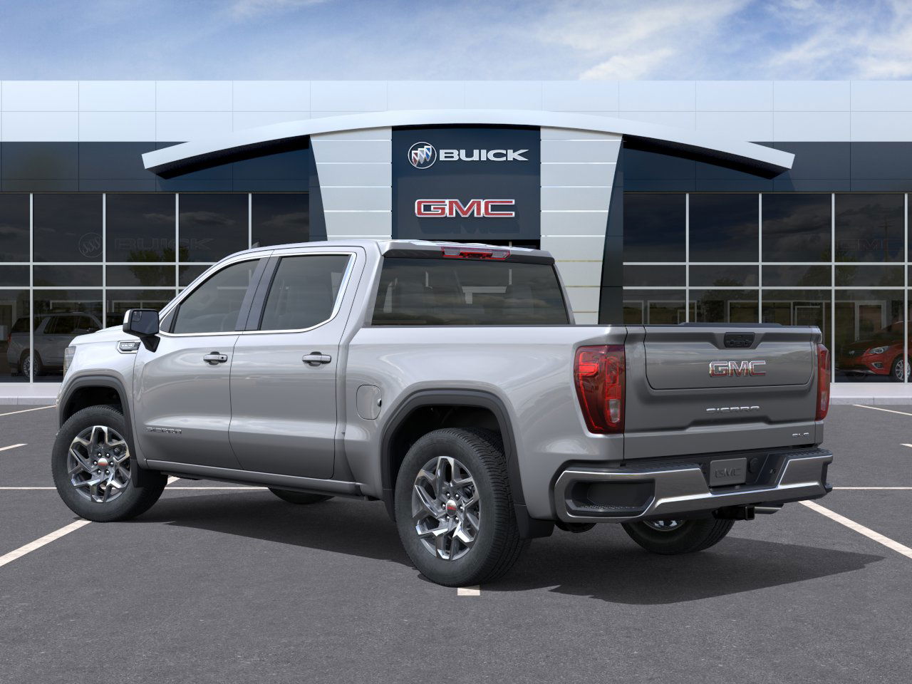 New 2026 Sterling Metallic GMC SLE image 27