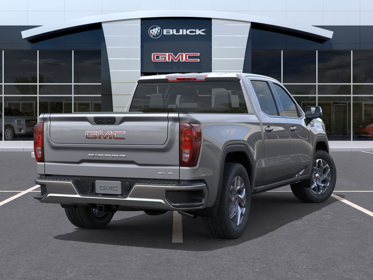 New 2026 Sterling Metallic GMC SLE image 28
