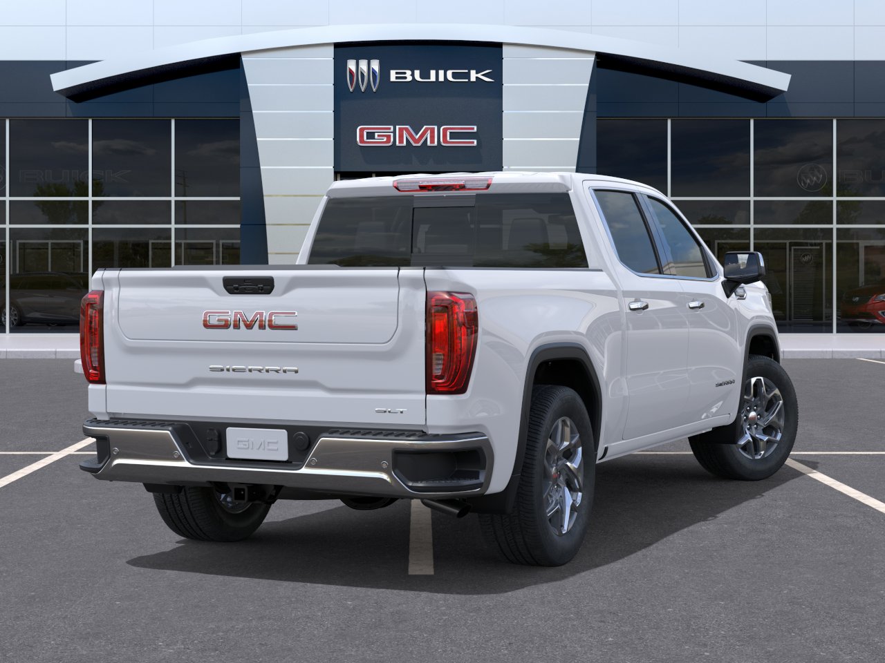 New 2026 Summit White GMC SLT image 29