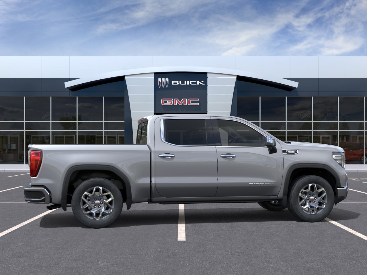 New 2026 Sterling Metallic GMC SLT image 30
