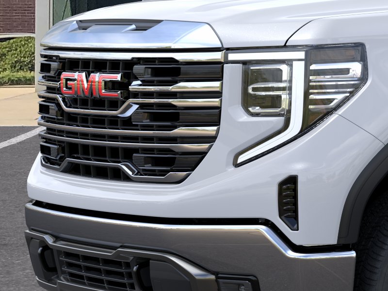 New 2026 Glacier White Tricoat GMC SLT image 37