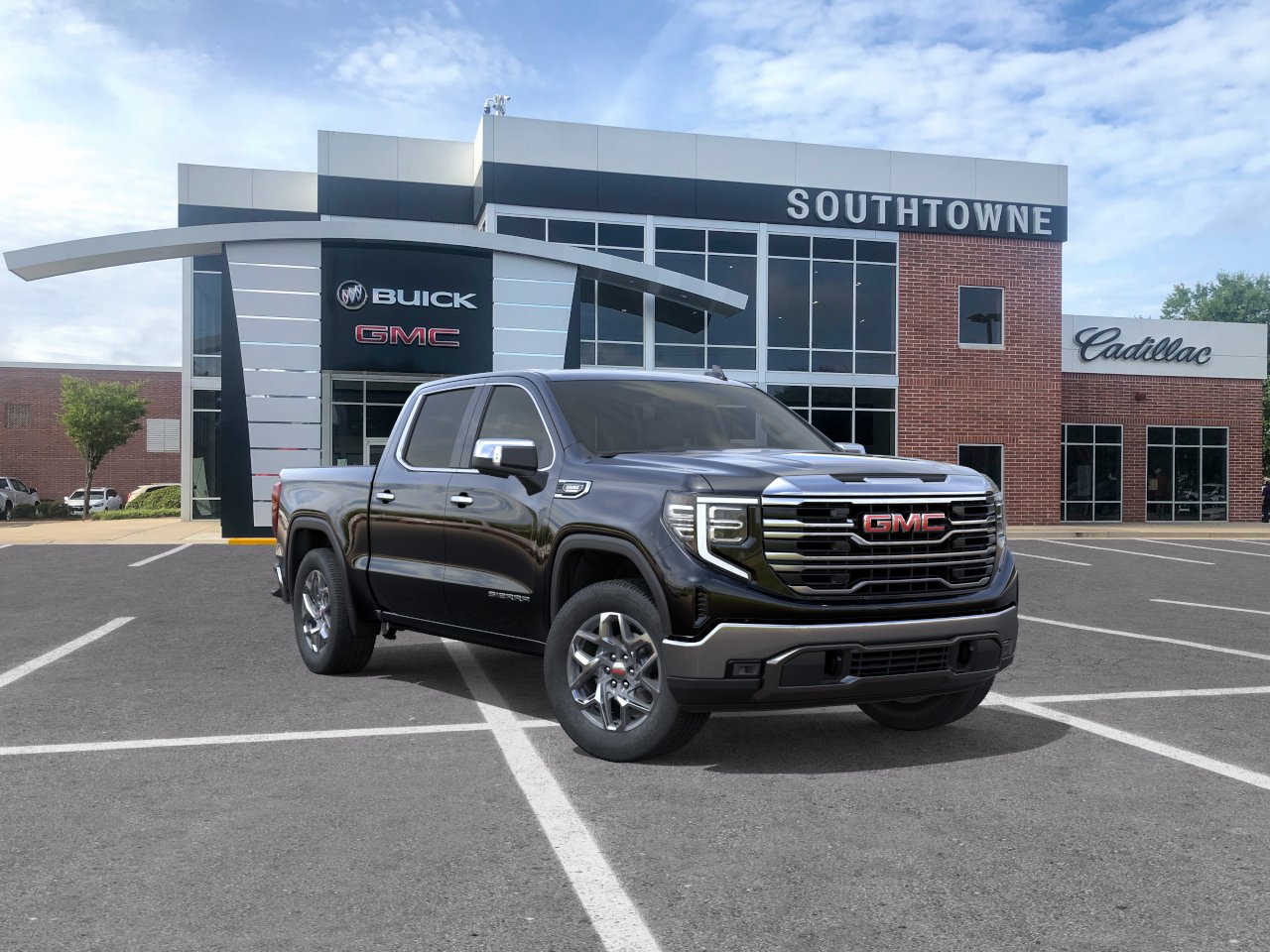 New 2026 Onyx Black GMC SLT image 25