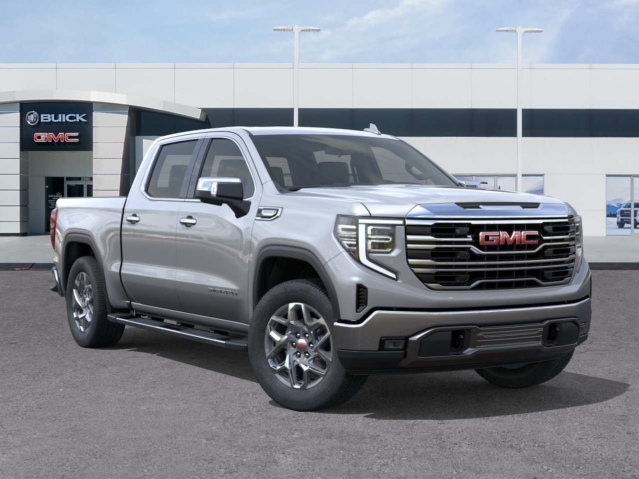 New 2026 Sterling Metallic GMC SLT image 31