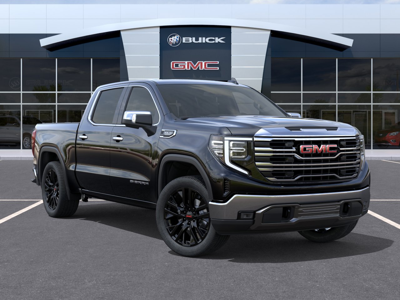 New 2026 Onyx Black GMC SLT image 7