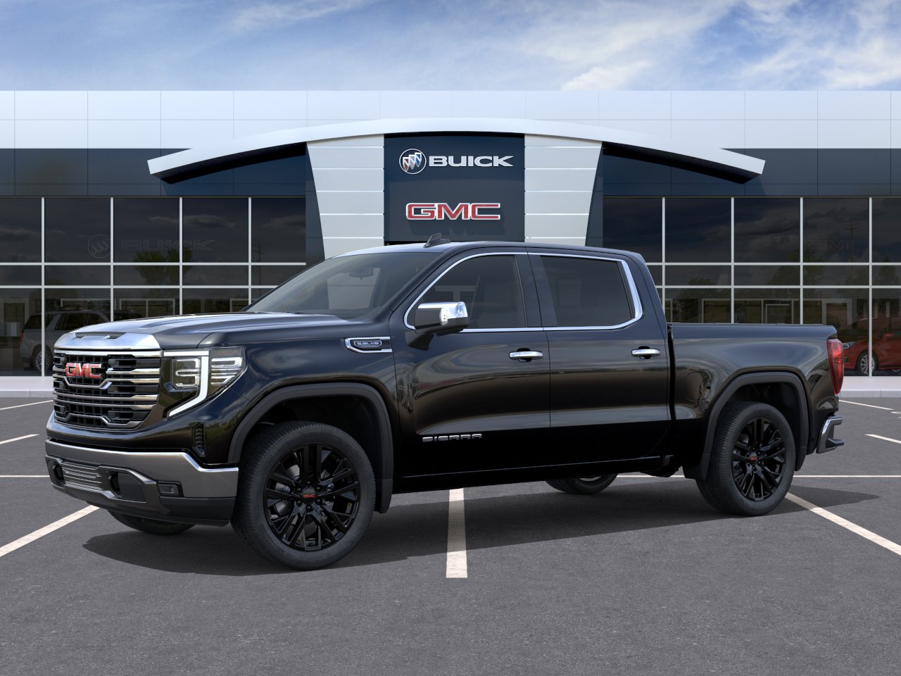 New 2026 Onyx Black GMC SLT image 2
