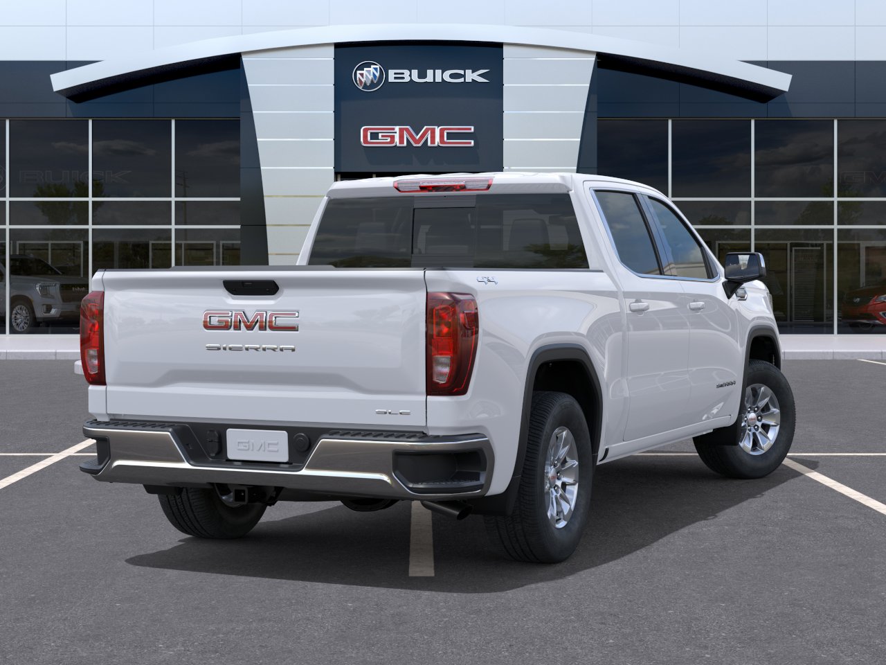 New 2026 Summit White GMC SLE image 4