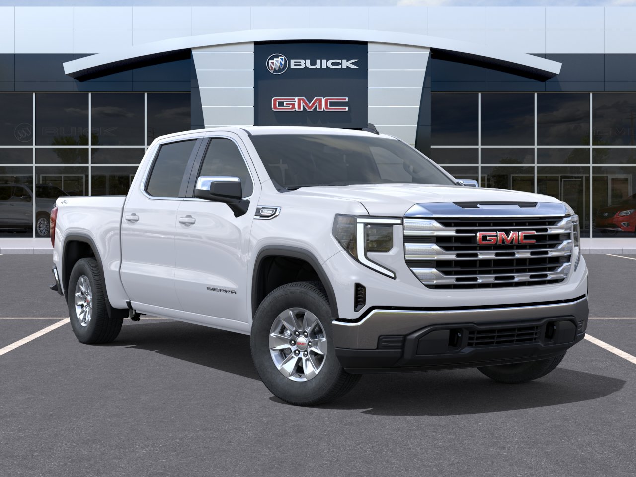 New 2026 Summit White GMC SLE image 7